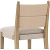 image:imageNathan James Webster Bohemian Round Back Bar Stool Upholstered Bar Stool with Seagrass Backrest for Kitchen or Bar Medium Brown Set of 2Cove Light Brown