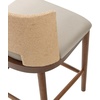 image:imageNathan James Webster Bohemian Round Back Bar Stool Upholstered Bar Stool with Seagrass Backrest for Kitchen or Bar Medium Brown Set of 2Webster Medium Brown