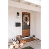image:imageNathan James Zemi MidCentury Modern Indoor or Outdoor Decorative Wall Light Black Wall Sconce for Bedroom or Wall Mount Porch Light Matte BlackFerris Black