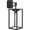 image:imageNathan James Zemi MidCentury Modern Indoor or Outdoor Decorative Wall Light Black Wall Sconce for Bedroom or Wall Mount Porch Light Matte BlackSedona Black