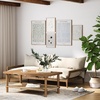 image:imageSonia Bohemian 2Tier Oval Coffee Table Living Room Cane Table with Storage Shelf and MidCentury Legs in Honey Brown Wood with Rattan AccentLight BrownSeagrass
