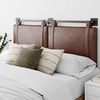 Brown Faux Leather
