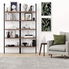 image:imageNathan James Enloe Storage Buffet Sideboard Free Standing Accent Cabinet for Hallway Entryway amp Theo 5Shelf Oak Wood Modern Bookcase Open Wall Mount Ladder Bookshelf