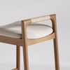image:imageNathan James Jules 24 Upholstered Counter Stool with Low Profile Wood Back Light Brown