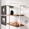 image:imageNathan James Theo 5Shelf Black Modern Bookcase Open Wall Mount Ladder Bookshelf with Industrial Metal FrameTheo OakWhite