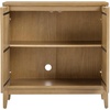 image:imageNathan James Jasper Sideboard and Bookcase Set MidCentury Modern Solid Wood Entertainment Center or Wall Storage Unit with Fluted Doors 3 Accent Cabinets and 2 Bookshelves Set Light Brown