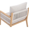 image:imageNathan James Twila Boho Outdoor Loveseat for Porch or Patio with Rattan Arms Outdoor Sofa with Solid Wood Frame Linen WhiteKayden WhiteLight Brown