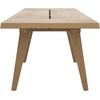 image:imageNathan James Solace Mid Century Modern Extendable Dining Table Solid Wood Dining Room Table with Leaf Extension 8Seater Dining Table Light BrownAndy Light Brown