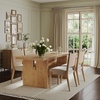 image:imageNathan James Elodia Upholstered Dining Chair Seagrass Back and Padded Seat Dark Brown Set of 4Natural FlaxSeagrass