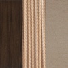 image:imageNathan James Cove 24 Counter Stool Seagrass Woven Back and Padded Seat Dark Brown Set of 4Cove Dark Brown