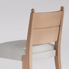image:imageNathan James Cove 24 Counter Stool Seagrass Woven Back and Padded Seat Dark Brown Set of 4Cove Raw Oak