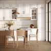 image:imageNathan James Cove 24 Counter Stool Seagrass Woven Back and Padded Seat Dark Brown Set of 4Cove Raw Oak