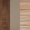 image:imageNathan James Cove 24 Counter Stool Seagrass Woven Back and Padded Seat Dark Brown Set of 4Elodia Medium Brown