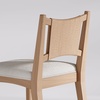 image:imageNathan James Cove 24 Counter Stool Seagrass Woven Back and Padded Seat Dark Brown Set of 4Elodia Raw Oak